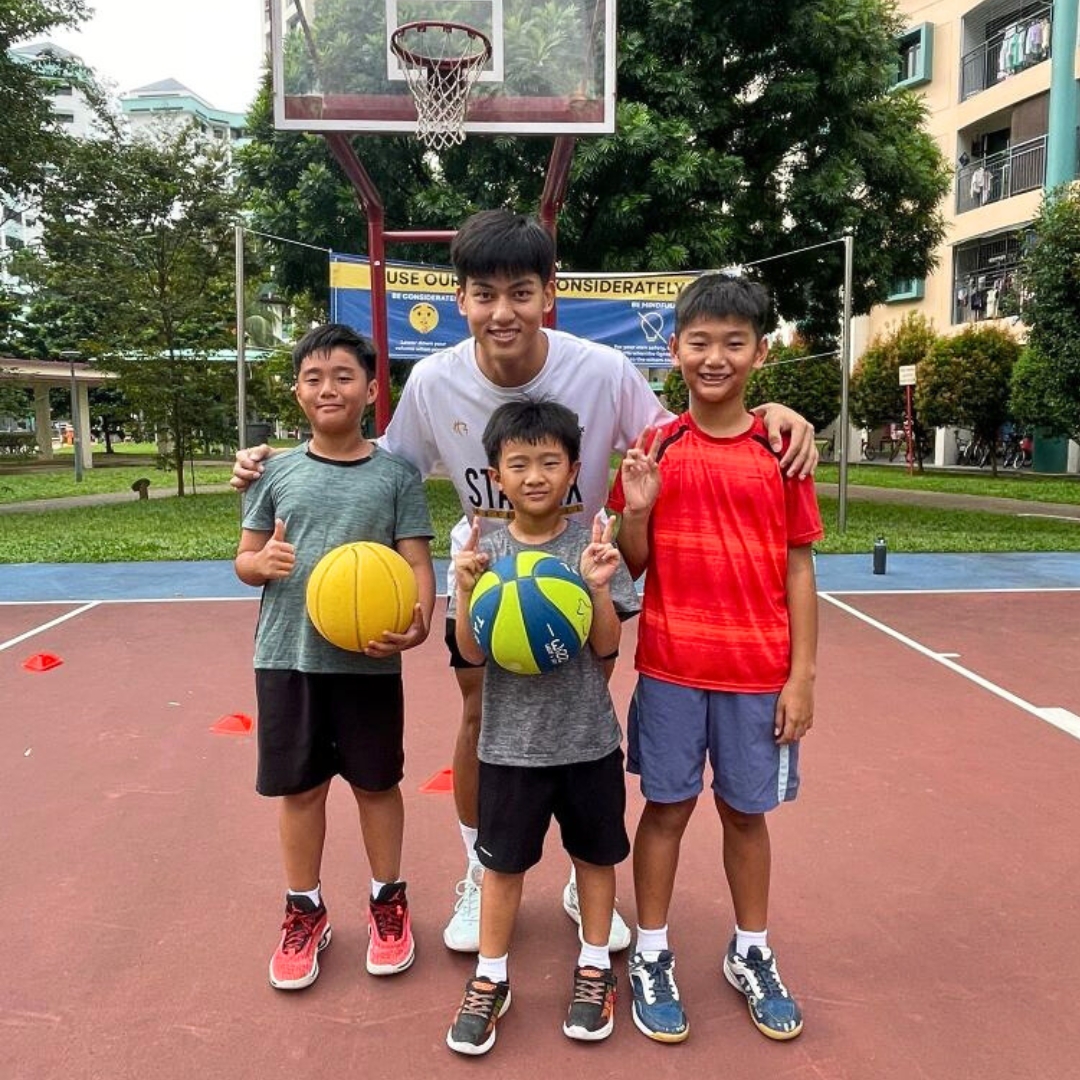 Kids Teens Personal Training Singapore - Samuel, Keith and Daniel